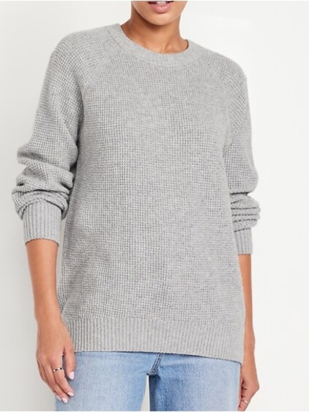 Old Navy SoSoft Crew Neck Tunic Sweater